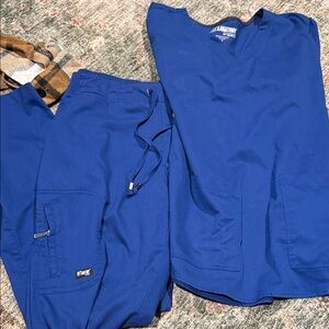 Greys Anatomy, Galaxy Blue Scrub Set